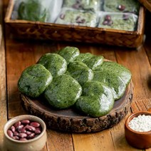 착한떡 쫄깃쫄깃 제주해풍쑥인절미 (45g* 22개입), 단품