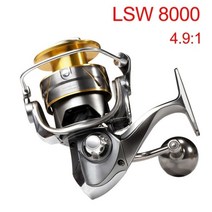 Hunthouse 낚시 스피닝 릴 낚시 풀 메탈 일본산 스텔라 SW3000- SW10000 지깅 스피닝 스텔라, 12, LSW8000