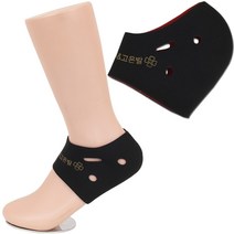 고은발 뒷꿈치 굳은살 각질 제거 보온 보습 풋 케어 패드 덧신 양말, 고은발_블랙