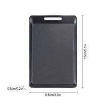 수입 고급형 캠핑그리들 무쇠 자이글 코팅 그리들 캠핑조리용품미니 바베큐 그릴 팬 161, 검은색