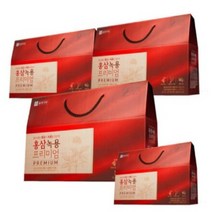 종근당건강 홍삼 녹용 프리미엄 선물세트 30P 4세트 /설선물