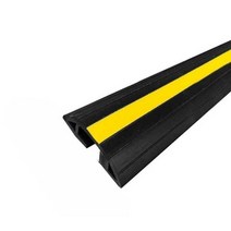 전선 방지턱 보호대 소방 안전 고무 케이블 보호용, L-슬롯직경130x110MM
