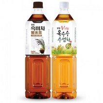 옥수수수염차 1.5L x 6pet + 흑미차 6pet유통기한 상세참조