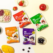 퓨어잇 동결건조 과일 엔 요거트큐브 4종, 02.퓨어잇 동결건조 블루베리엔요거트