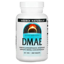 Source Naturals DMAE 351 mg 200 정