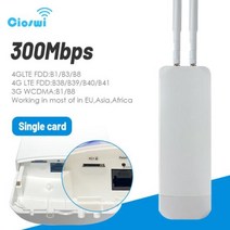 라우터 5g 포켓 와이파이 도시락 5G 모바일 usb 휴대용 차량용 lte lte라우터 Zbtlink방수 야외 4G 300Mbps CAT4 LTE 3G4G SIM 카드 외부 모뎀, 없음, CN+Single Card CPE