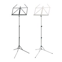 K&M 독일산 접이식 휴대용 악보 보면대 101 (케이스 포함), 블랙