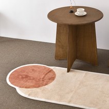 모던라운드 리빙러그 2color