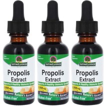 네이쳐스앤서 프로폴리스 2000mg 리퀴드, 3개, 30ml