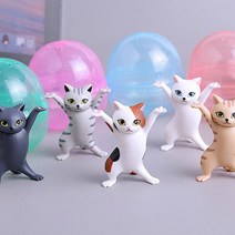 도도냥이 패밀리 5마리 세트 귀여운 만세 고양이 거치대 에어팟거치대 휴대폰 액세서리 소품 걸이