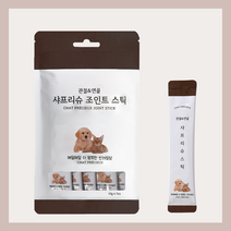강아지 관절 영양제 고양이 애견 노령견 전연령 샤프리슈 조인트 영양 스틱 1개월 분