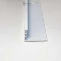 알루미늄 타일 코너비드-L자형몰딩(화이트)2400mm(재료분리대)(타일꼼꼼이)(타일마감재), 8mm, 2400mm