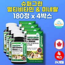원데이 외국 20대 30대 여자 출산후 임신준비 산후 기초 종합 멀티 지용성 수용성 비타민 영양제 비타민제 영양보충 직장동료 생일선물, 4박스