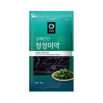 청정원 엄마손맛 맞벌이 우리가족 남해안산 청정 미역 150g(60인분) 국민국 아기국 산모 자취 집밥 간편식 오이냉국 무침 생일 산모 출산 미소장국, 8개