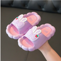 구름슬리퍼 실내화산리오 키티 시나모롤 멜로디 층간소음방지, 36-37사이즈(230), 069리본-퍼플