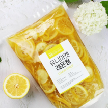 유니마켓 수제 레몬청 슬라이스 1.8kg, 1개