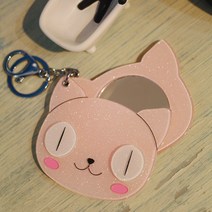 고양이 캐릭터 손거울