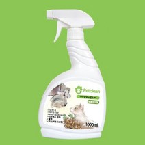 펫크린 탈취제1000ml 피톤치드향 애견향수 냄새제거, 2개