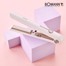 보만 USB 충전식 무선 매직기 중형 HC2600W, 화이트