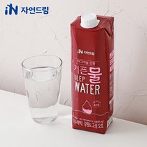 브랜드없음 자연드림 마그네슘강화 기픈물 1 000ml x (12개입) (멸균종이팩생수), 단품없음