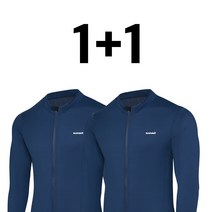 1+1 오스탈레띠 프로 긴팔 져지 다크블루 남성여성 자전거 의류 사이클 의류