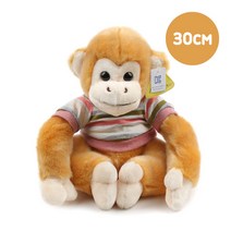 아망스 골드몽키 봉제인형 라이트브라운 - 대형(30cm)