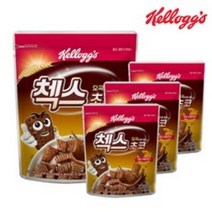 켈로그 오곡으로 만든 첵스 초코 시리얼, 1200g, 4개