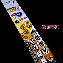 백경 BK-408 빙빙2단 생미끼용 우럭채비26-24, 단품