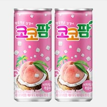 코코팜 CocoFam피치핑크240ml60캔 캔음료수 코코넛알갱이함유, 코코팜피치핑크240ml(60캔) 캔음