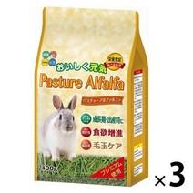 토끼 사료 식품 래빗 푸드 패스쳐 알팔파 400g 3봉 하이펫