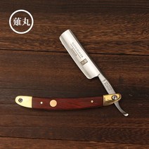 일자면도기 일본 수입 수동 면도기 구식 면도기 면도기 면도기 면도기 이발소용 꽃배나무 면도기 이발소 이용사 외날, 쌍동두홍단목(원플러스토)