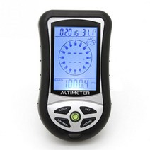 8 in 1 digital lcd 고도계 기압계 thermo temperature calendar clock 전자 베어링 센서 기압 센서