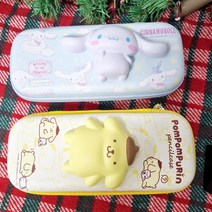 산리오 스퀴시필통 말랑필통 캐릭터필통 시나모롤필통 폼폼푸린필통, FREE, 폼폼푸린