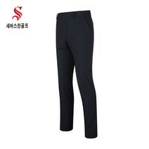 세바스찬골프 남성 기하학 잔패턴 골프 바지 F40