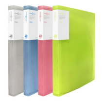 비팬시 퓨어인덱스 클리어화일 A4 40매 4종, 랜덤 발송, 1세트