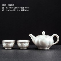 레트로 은주전자 고급 은다관 은탕관 차 우리기 다도 다기 도구 세트, 단일사이즈, C