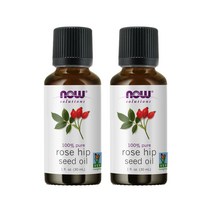 나우푸드 퓨어 & 내추럴 로즈 힙 시드 오일, 30ml, 2개
