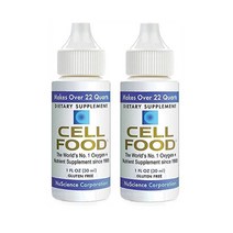 Cellfood 셀푸드 리퀴드 엔자임 아미노산 보충제 1oz(30ml) 2팩 Liquid Concentrate Oxygenating Immune Support, 2개, 30ml