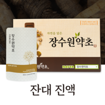장수원약초 잔대진액 액상차, 60포, 90ml