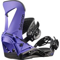 Salomon 살로몬 Hologram 스노우보드 바인딩 - 2023 SALZA77 216449, Purple, L