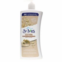세인트이브스St. Ives 영양 및 진정 오트밀 및 시어 버터 바디 로션 595.3g(21온스) (3팩), 21 Fl Oz (Pack of 1)