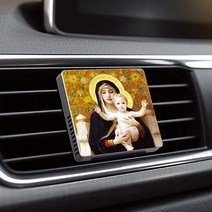 차량 방향제 자연 향기 성화 액자 명품 디퓨저 인테리어고급스러운K01, 빙향_Le Christ Jaune