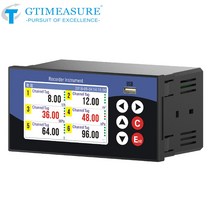 스마트 데이터 로거 온도 압력 전류 레코더 트렌드 차트 보고서 PT100 4-20mA 아날로그 신호 RS485 USB, 한개옵션1, 02 2 Channels (220VAC)