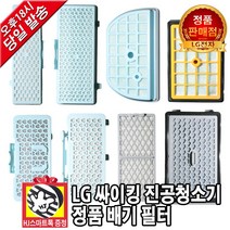 LG전자 싸이킹 진공청소기 정품 배기필터 모음(HJ스마트톡 증정), 5.배기필터 17.4cm x 10cm, 1개