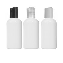 프레스캡 30ml 50ml 60ml 75ml 80ml 100ml 똑딱이캡 공병 화장품, 50ml백색 타원형 투명캡