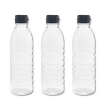 [유페트] 500ml pa 협구 원터치캡 64개입 뚜껑선택, 검정