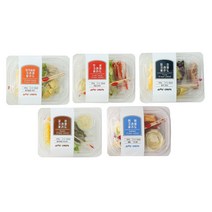 정크레페 크레페 샐러드 5종 맛보기 패키지, 5팩