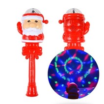 (3개묶음)산타 멜로디봉 요술봉 미러볼 LED 크리스마스 선물 장난감