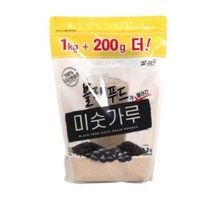 태광선식 블랙푸드가 들어간 미숫가루, 1.2kg, 5개