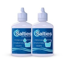 솔티 전해질 방울 l 무향 드립 케토 단식 및 수분 공급에 적합 마그네슘 칼륨 나트륨 함유 미량 미네랄 무설탕 미국 유타주 제조, 2